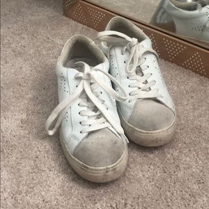 Steve Madden Rezza White Sneakers